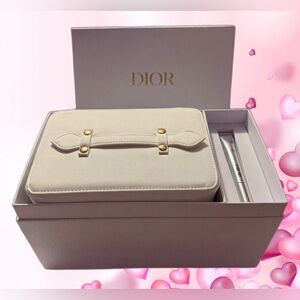 Dior Vanity with Dior hand towel, headband, & Capture Totale Hyalushot